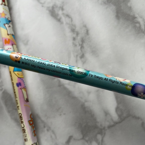 Vintage USED HAMTARO pencils - Picture 7 of 8